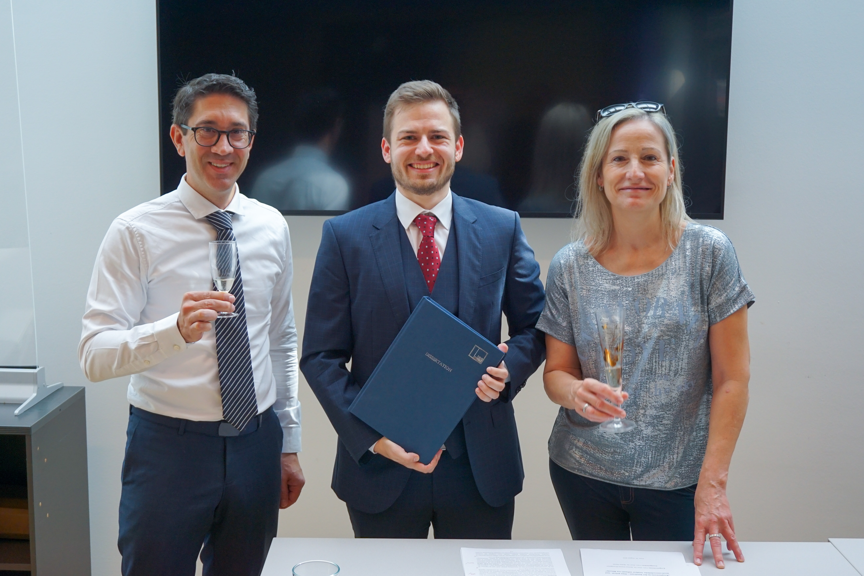 Prof. Walter Doralt, Dr. Tobias Weidinger, Prof. Bettina Nunner-Krautgasser 