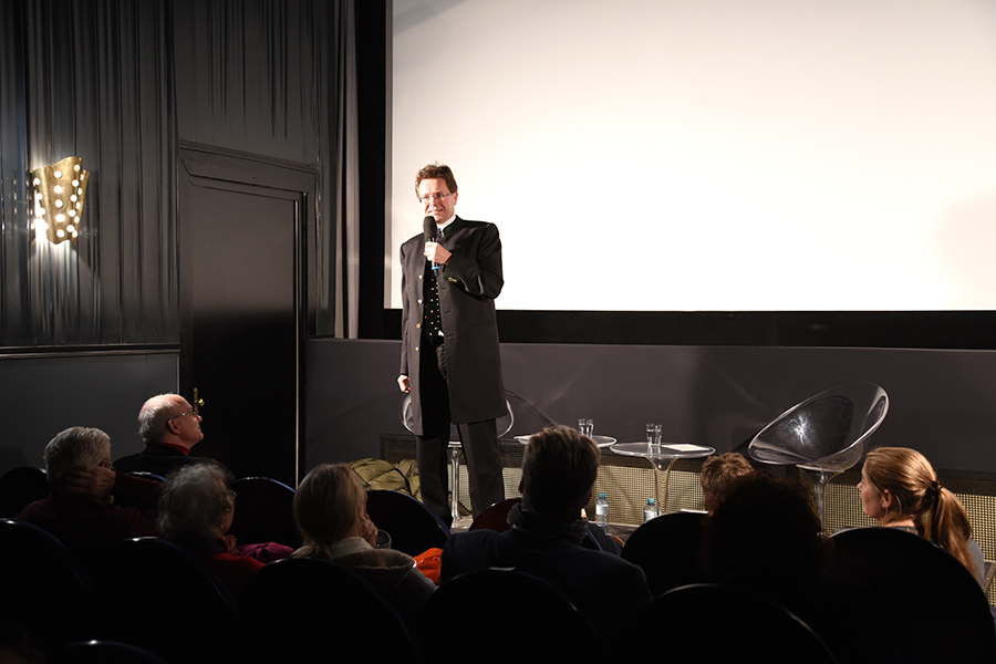 Vizerektor Martin Polaschek begrüßte die Gäste im vollen Rechbauer-Kino. 