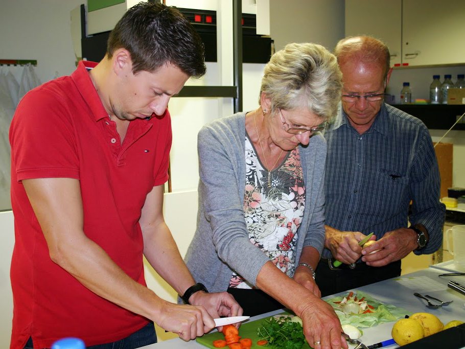 Ganz nach Geschmack der TeilnehmerInnen, die begeistert kochten 