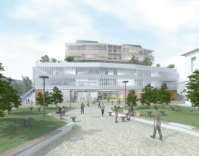 Rendering Graz Center of Physics ©fasch und fuchs architekten