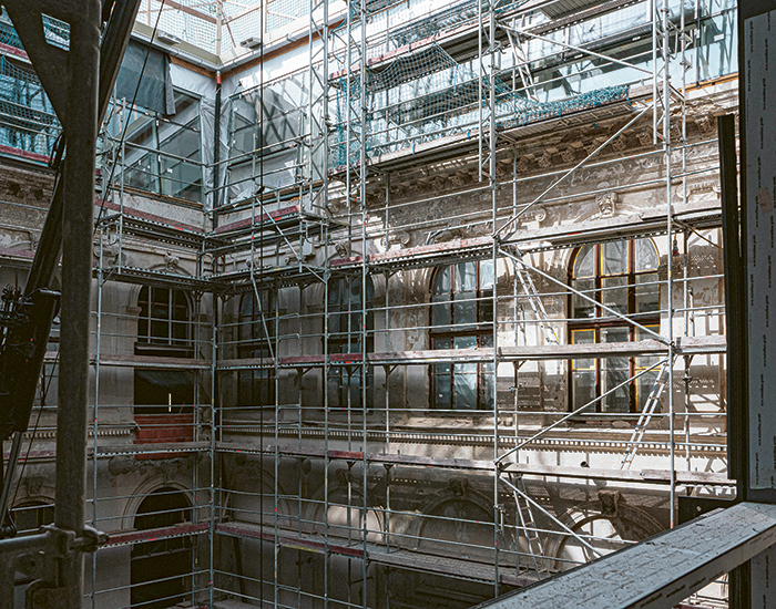 Baustelle Universitätsplatz 4 ©Marija Kanizaj