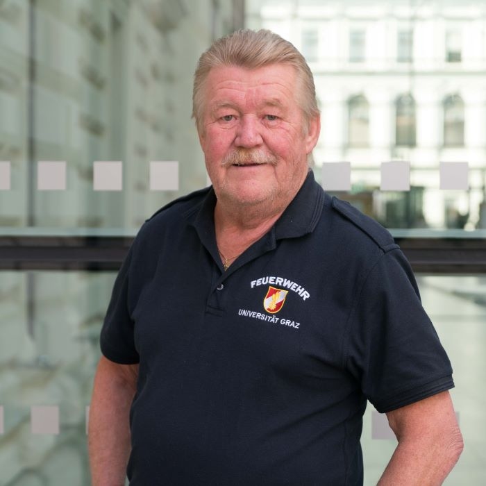 Personenfoto Peter Zeiller, Freiwillige Feuerwehr Uni Graz