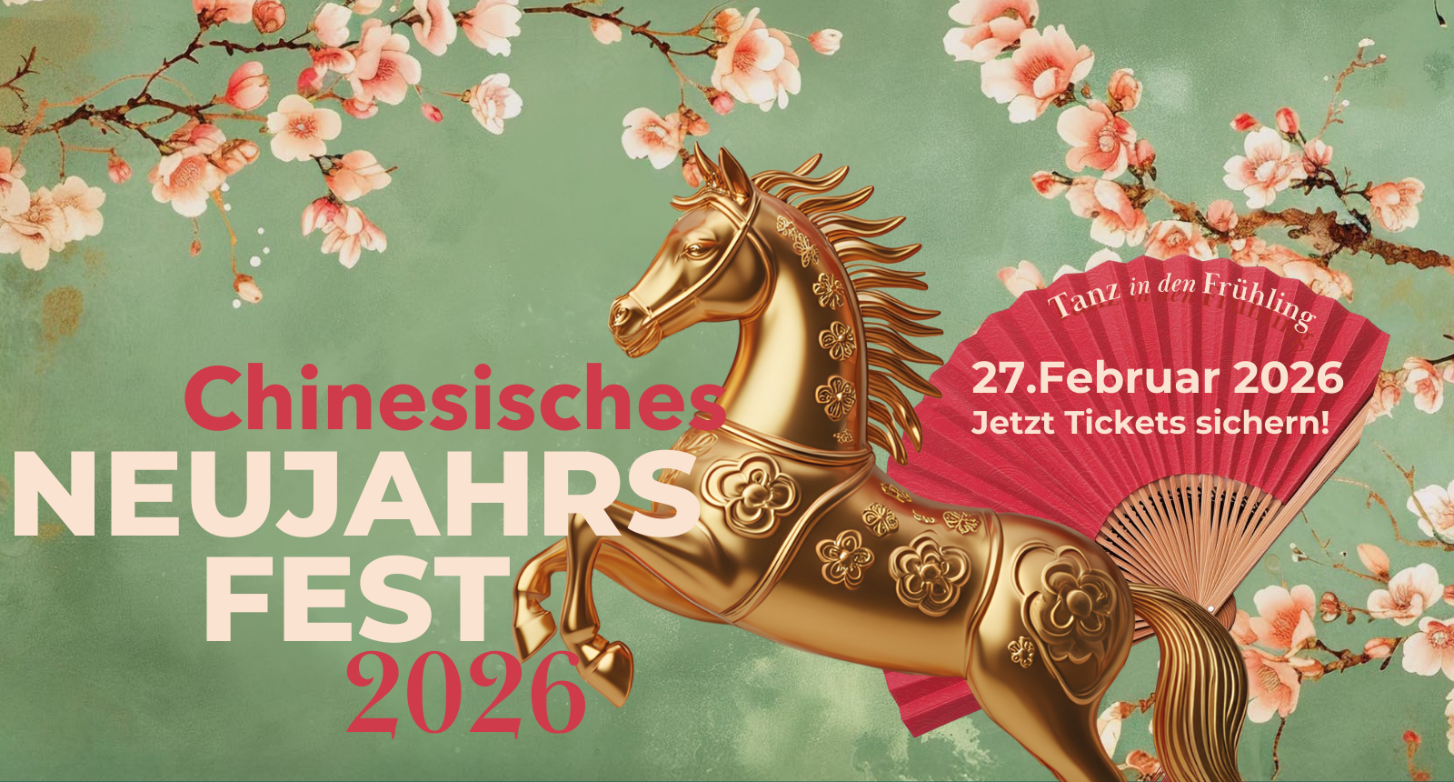 Ankündigung zum Chinesischen Neujahrsfest 2026 