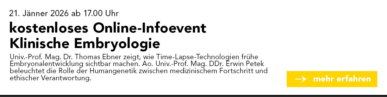 kostenloses Online-Infoevent Klinische Embryologie 
