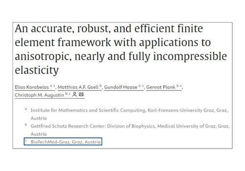 BioTechMed-Graz Affiliation 