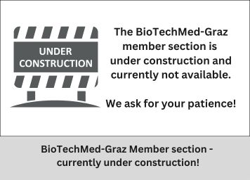 Member section under construction ©BioTechMed-Graz