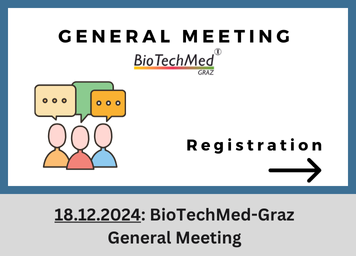 BioTechMed-Graz General Meeting ©BioTechMed-Graz