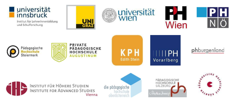 Logos project partners SPF project ©Uni Graz, Uni Innsbruck, Uni Wien, PHB, PHK, PHNÖ, PHOÖ, PHS, PHSt, PHV, PHW, KPH Edith Stein, PPH Augustinum, IHS