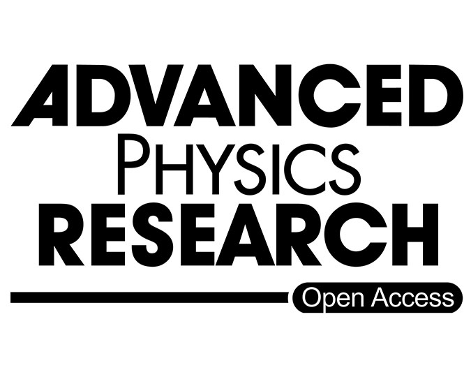 WILEY Advanced Physics Research 