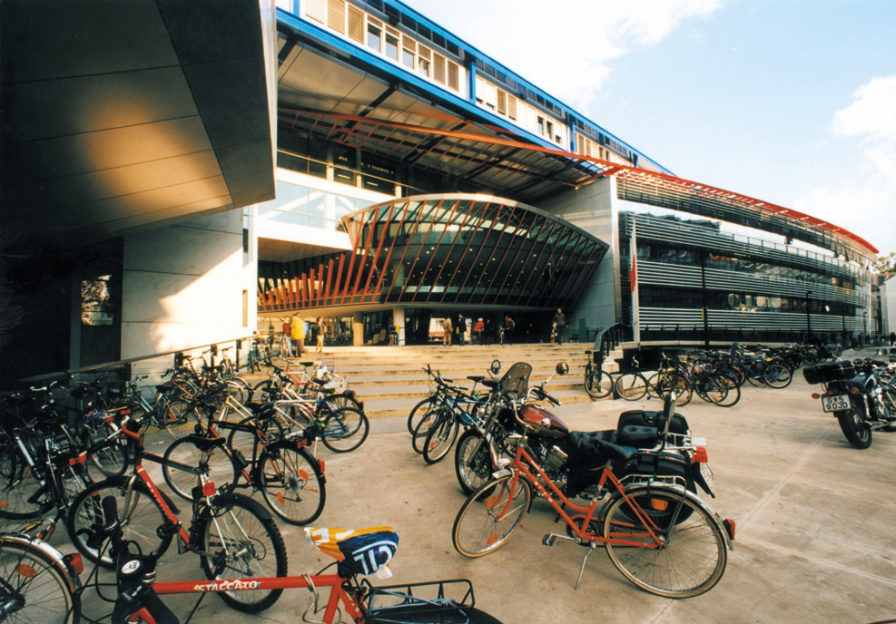 Ansicht des RESOWI Gebäudes der Uni Graz aus der Vergangenehit, Sujetbild zur Geschichte der SOWI Fakultät ©Uni Graz