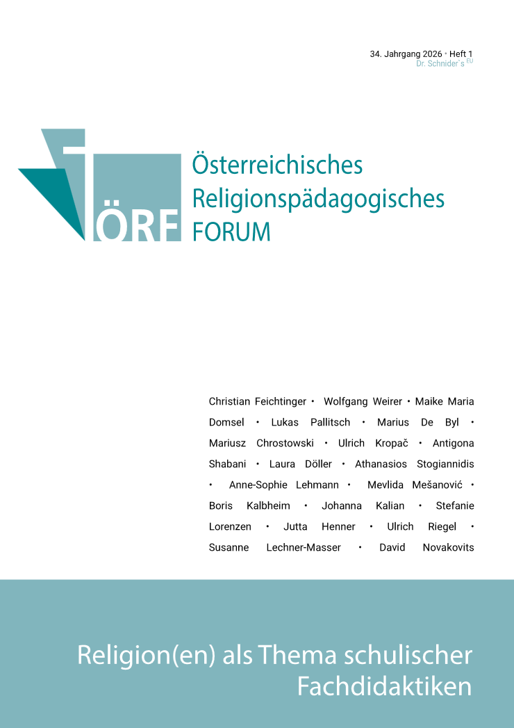 Cover ÖRF 24/1 (2026) 
