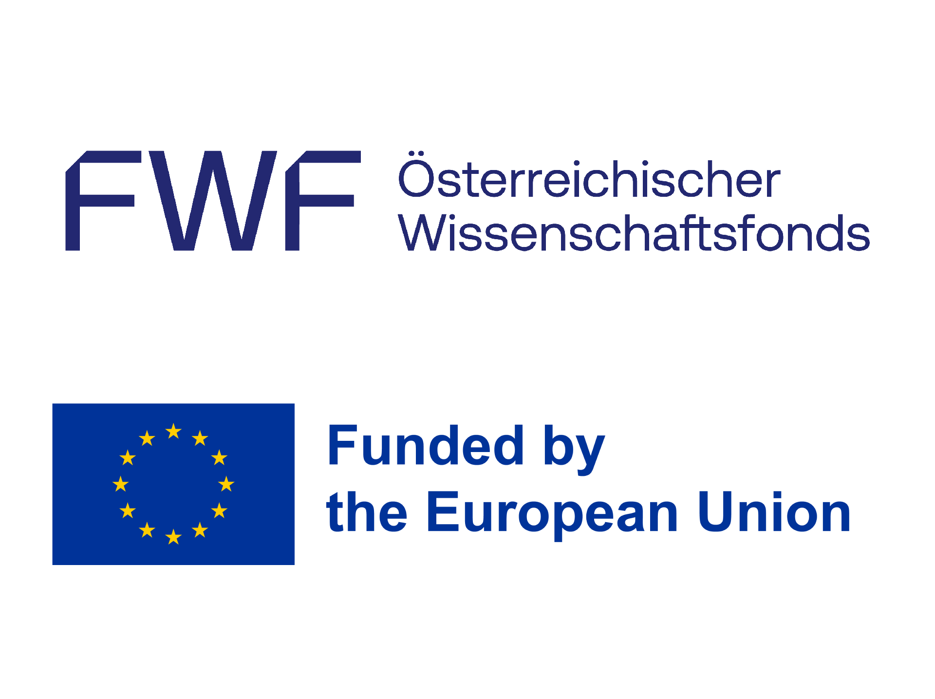 Logos FWF und EU 