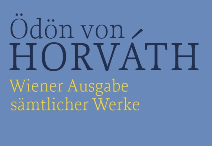 Cover Horvath Wiener Ausgabe sämtlicher Werke ©Franz-Nabl-Institut