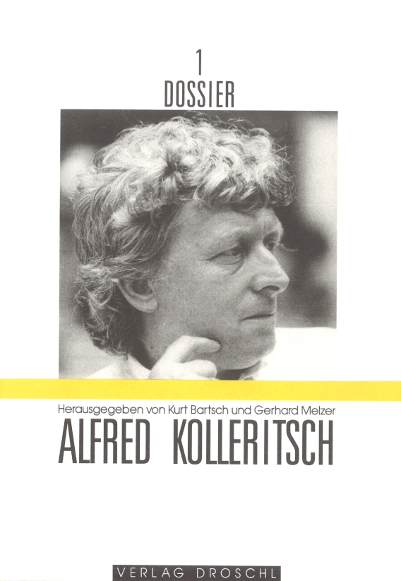 Dossier Band 1: Kolleritsch ©Franz-Nabl-Institut