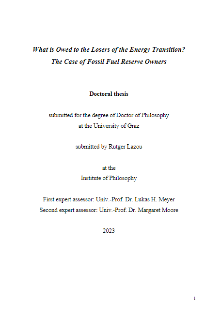 first page doctoral thesis 