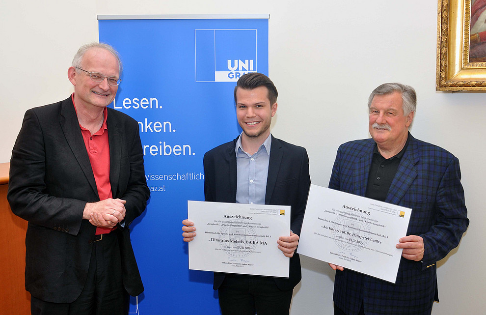 Preisverleihung 2015 ©Uni Graz/Tzivanopoulos