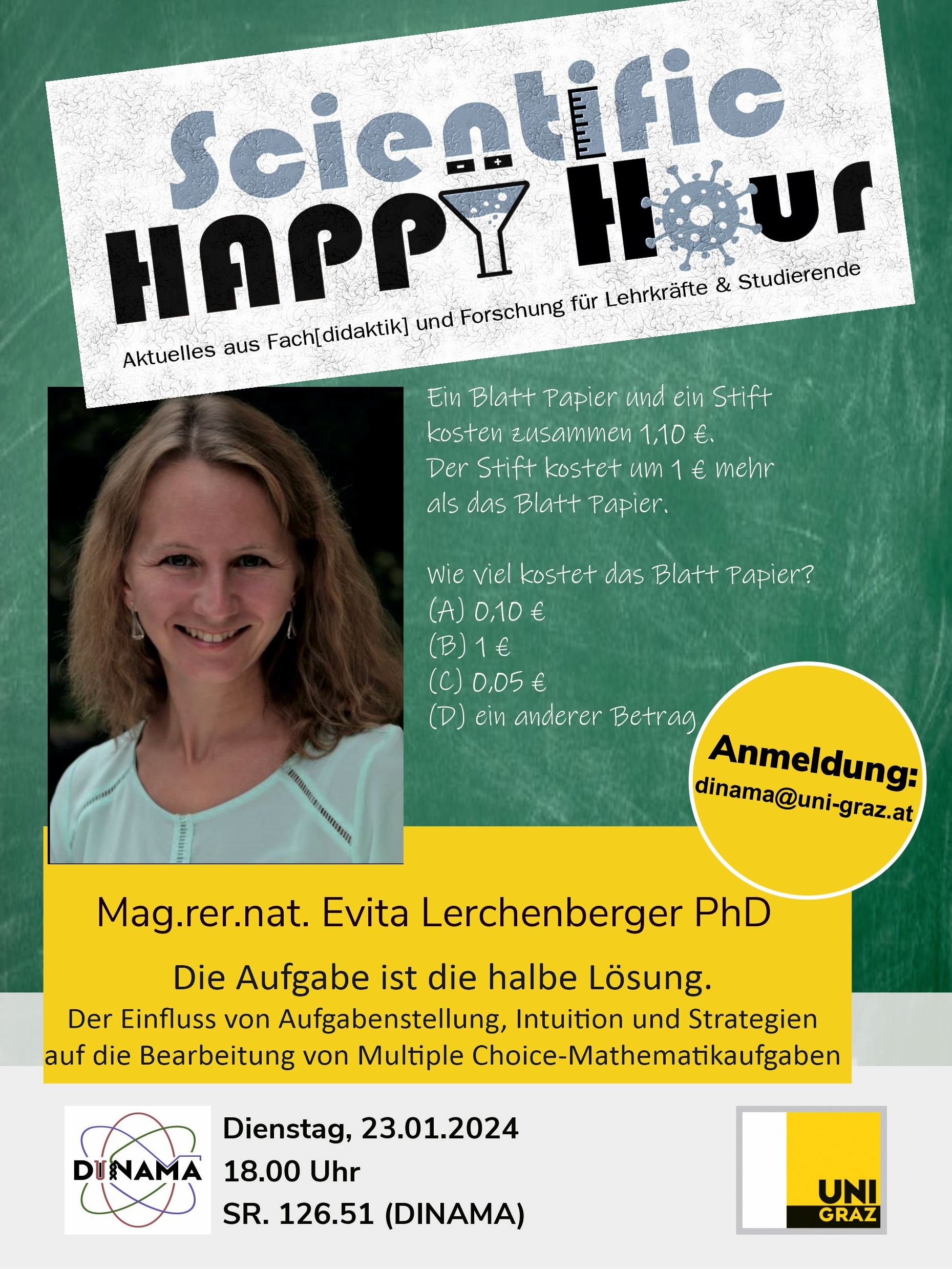 Flyer Scientific Happy Hour 