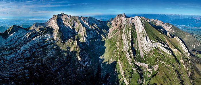 Panorama Alpstein ©Kurt Stüwe & Ruedi Homberger