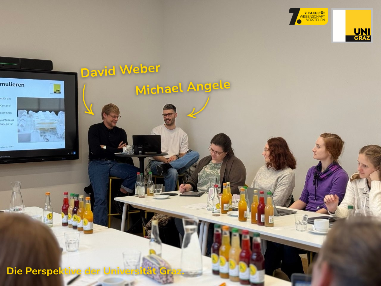 Das Social Media Team der Uni Graz ©Julia Plattner