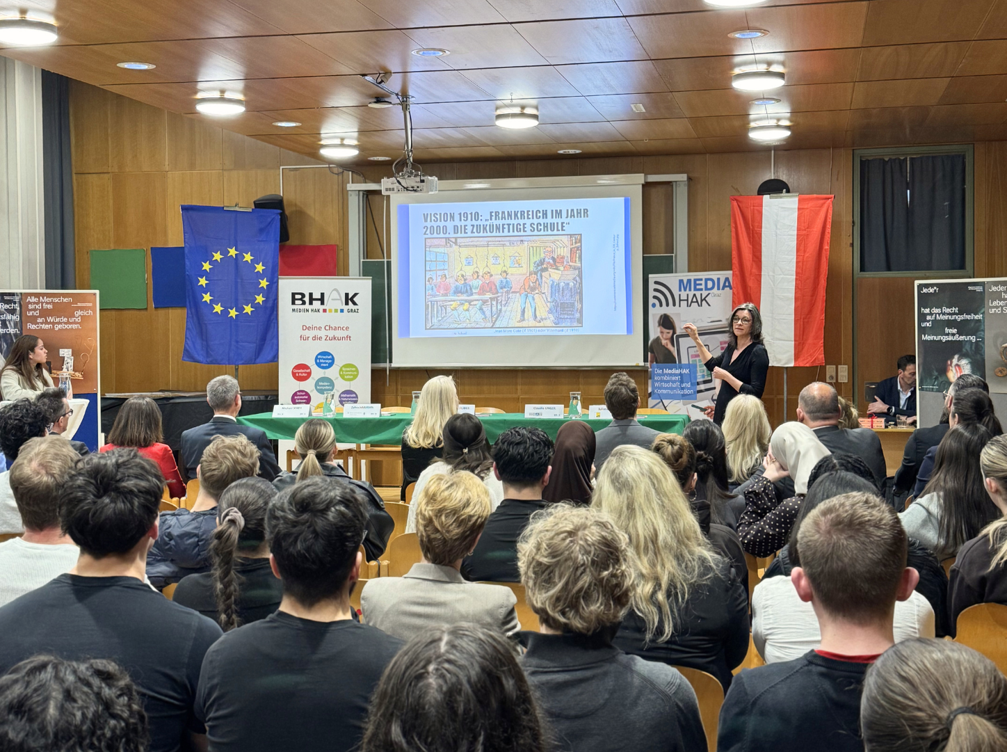 Impulsvortrag von Soziologin Juliane Jarke | Foto: Uni Graz/Hofbauer 