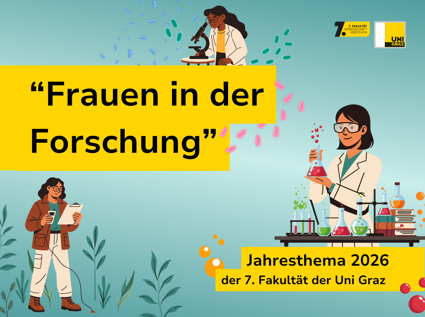 Jahresthema der 7. Fakultät ©7. Fakultät/Canva