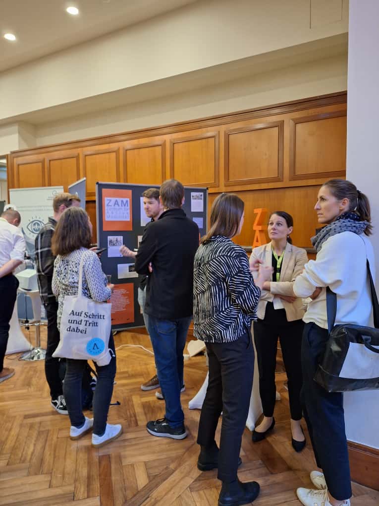 Zam-Stand Gespräche 