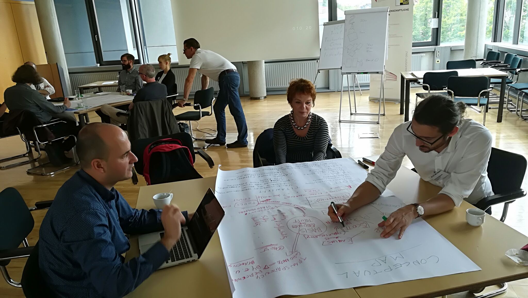 Konferenz ICT Trust 2018 TRUESSEC.eu, Forschungsnetzwerk Human Factor in Digital Transformation HFDT Universität Graz ©Uni Graz