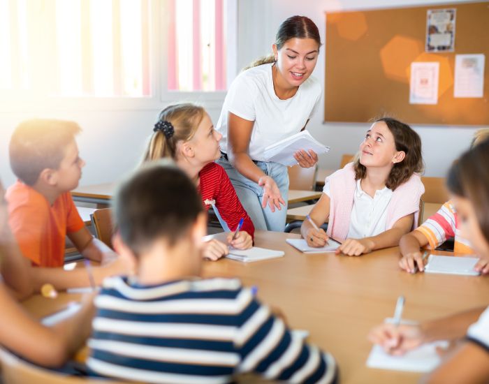 Children in school class ©Iakov Filimonov 