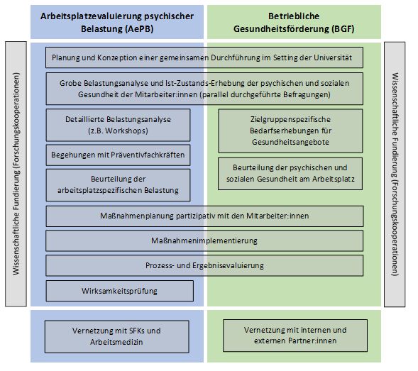 A list of the two processes AePB and BGF, and the synergies that result from them ©Uni Graz/Bregenzer