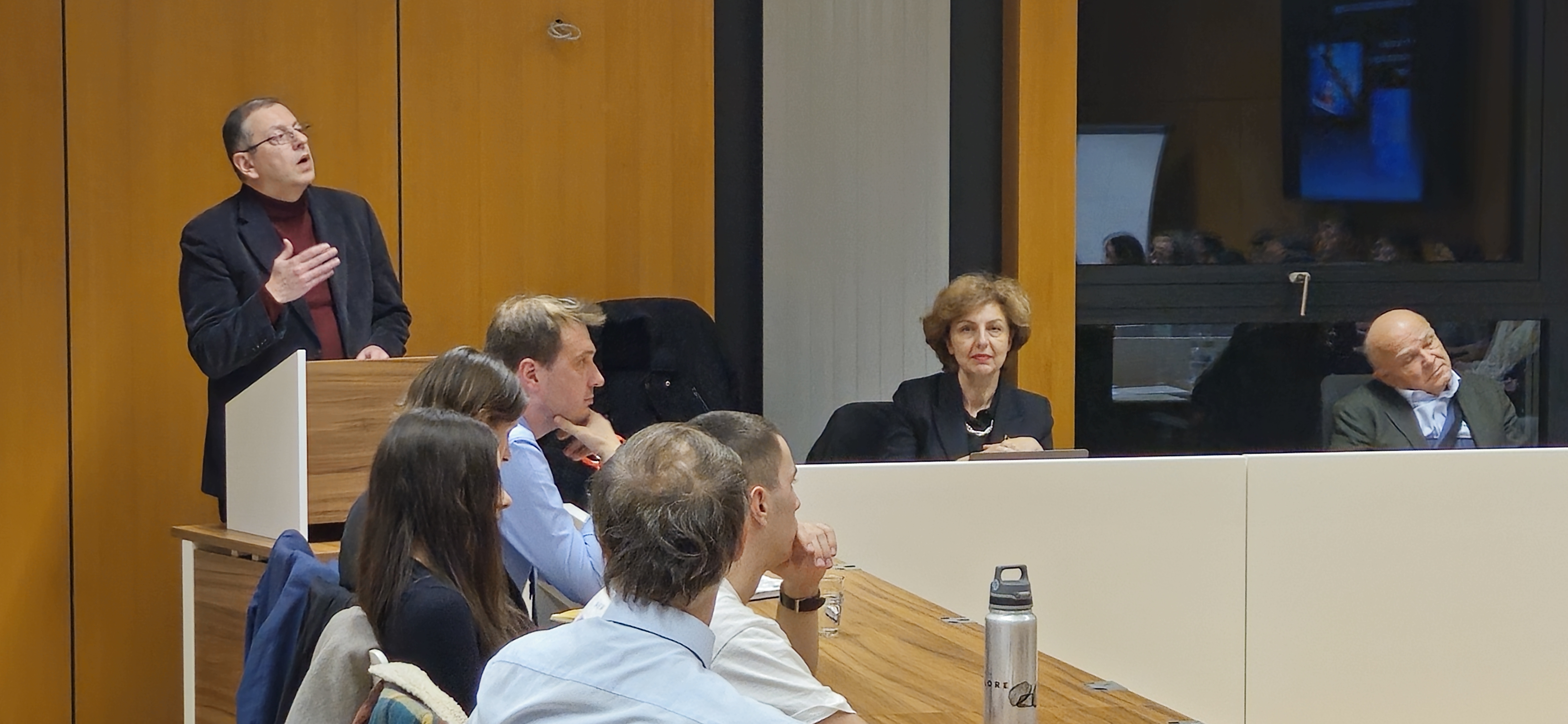 Professor David Pataraia at the roundtable discussion “Legal Approximation and Minority Rights in Georgia: Perspectives on the FCNM and Beyond”