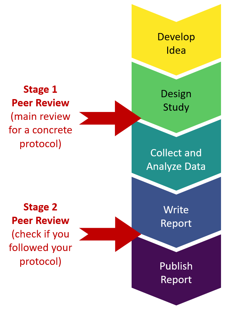 process of a registered report 