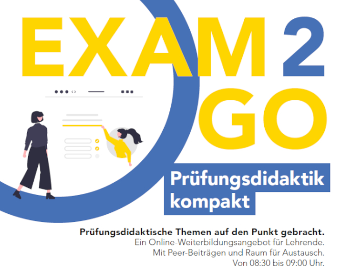 Logo Exam2Go - Prüfungsdidaktik kompakt ©Uni Graz/Kommunikation & Öffentlichkeitsarbeit