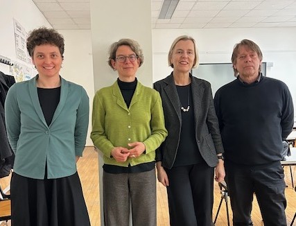 v.l.n.r. Mariya Donska, Anja Burkhard, Eva Hausbacher, Andreas Leben ©Nadja Grbić