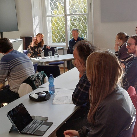 Diskussion zwischen Profs und Studierenden ©Susanne Kogler