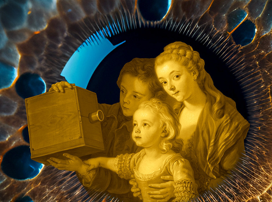 Edited painting symbolises cluster 2 Perception and identity ©Dinusha – stock.adobe.com; Portrait von Frances E. W. Harper, 1872 National Portrait Gallery, Vereinigte Staaten