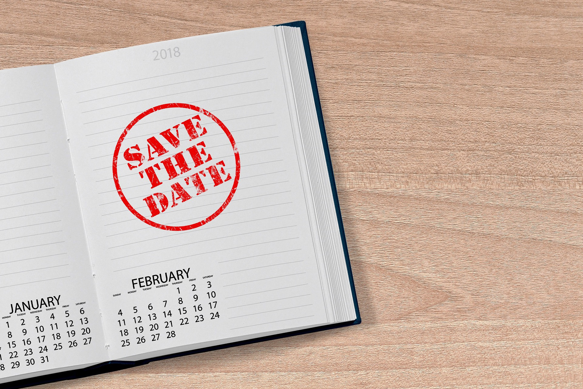 Save the Date ©Image from Pixabay
