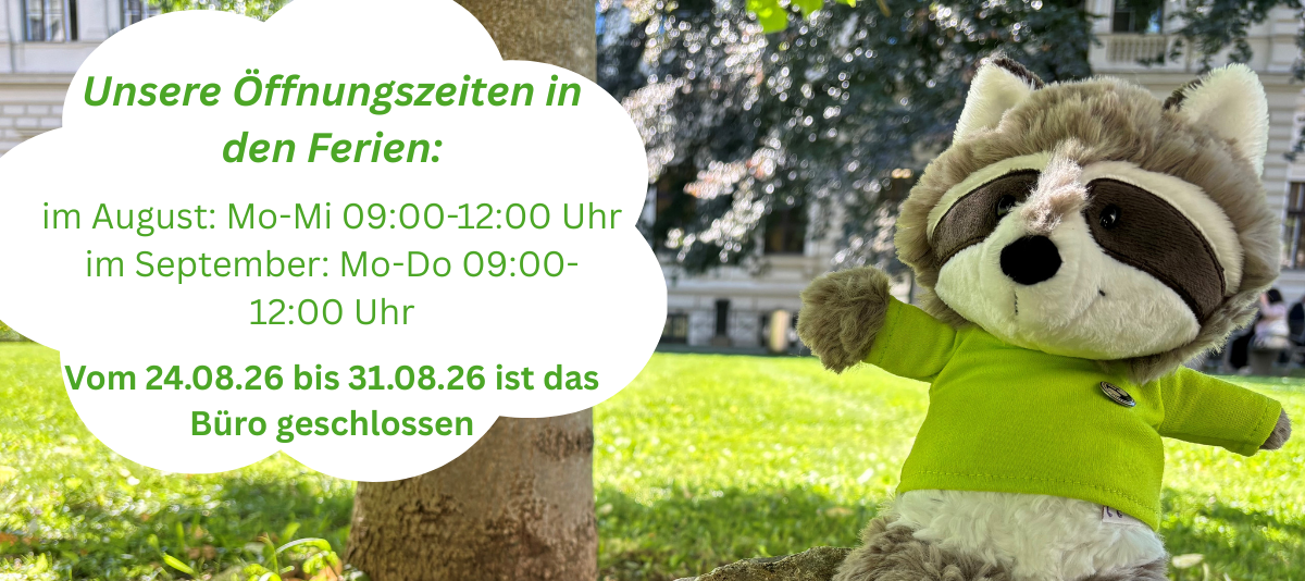 Öffnungszeiten im Sommer 