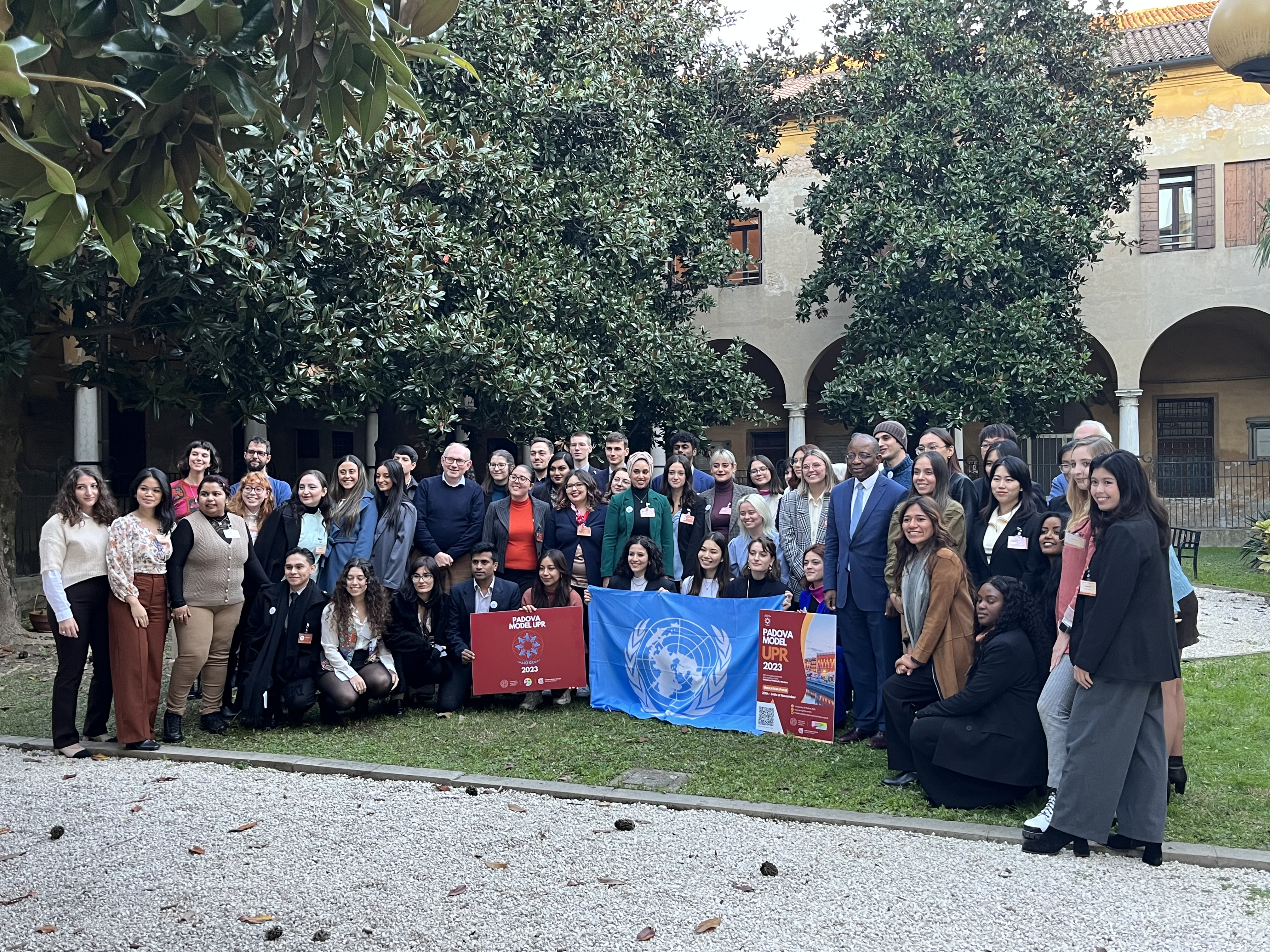 UPR students at the human rights centre Padova 