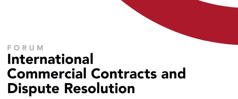 Auf dem Bild sieht man das Logo des International Commercial Contracts and Dispute Resolution ©ICCDR - unigraz