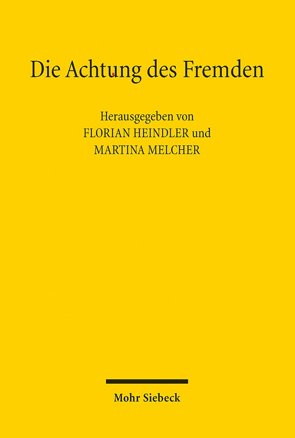 Achtung des Fremden 