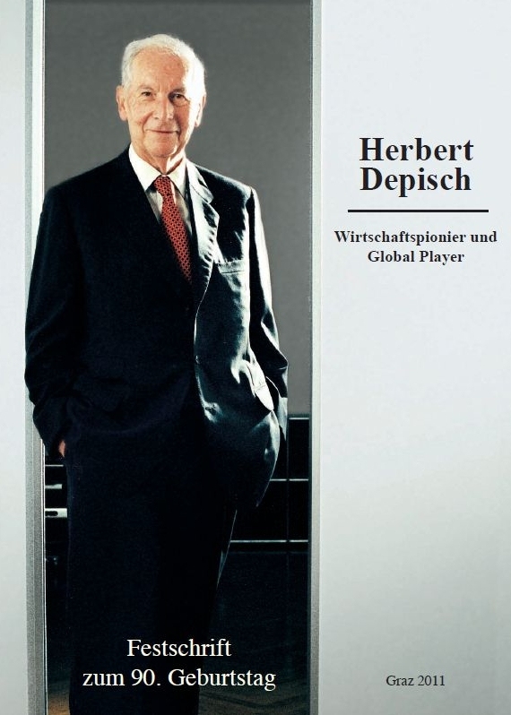 Festschrift zum 90. Geburtstag von Herbert Depisch ©Uni Graz/ Institut für Wirtschafts-, Sozial- und Unternehmensgeschichte