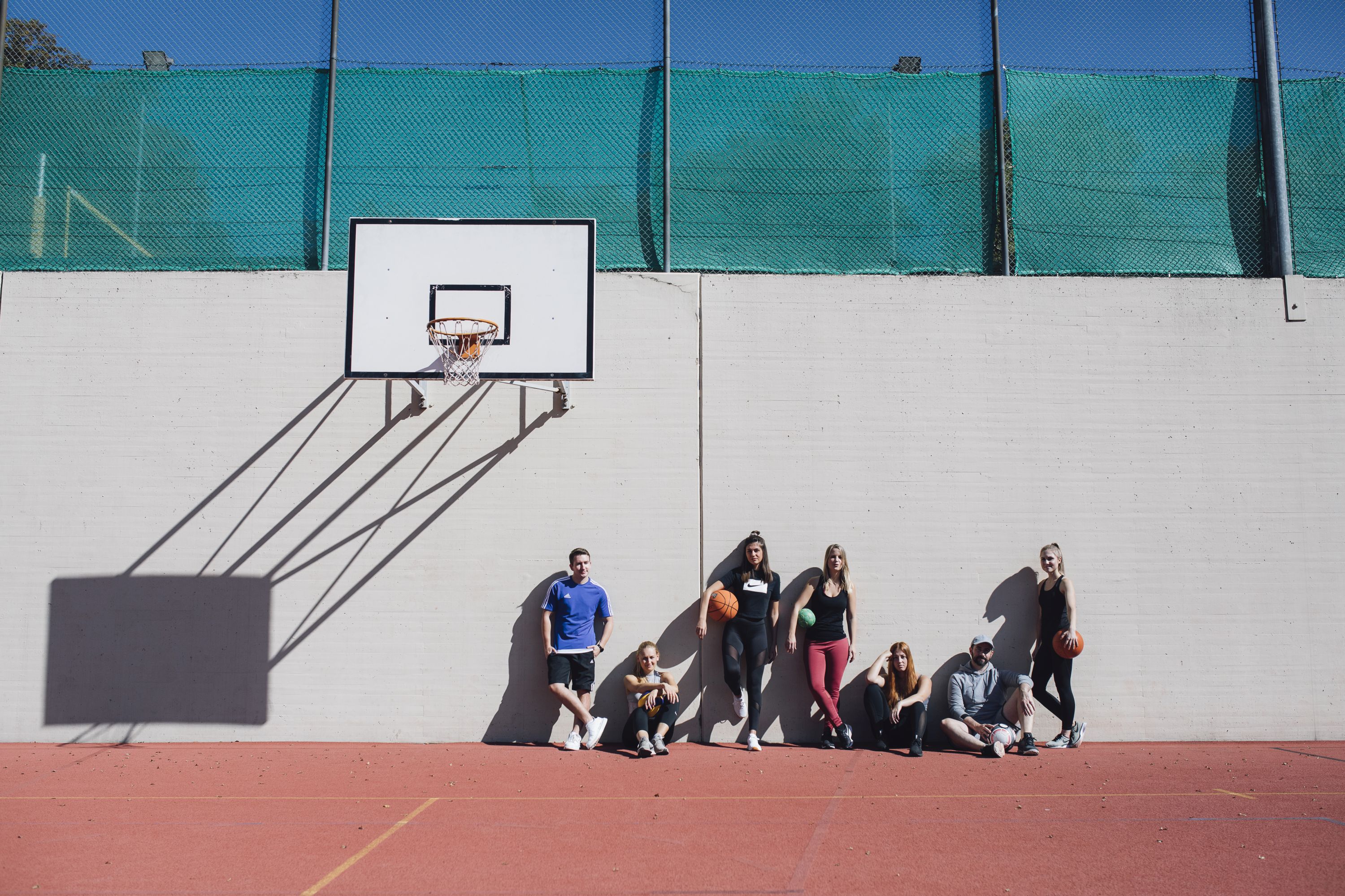 Studierende Sport Basketball ©Uni Graz/Kanizaj