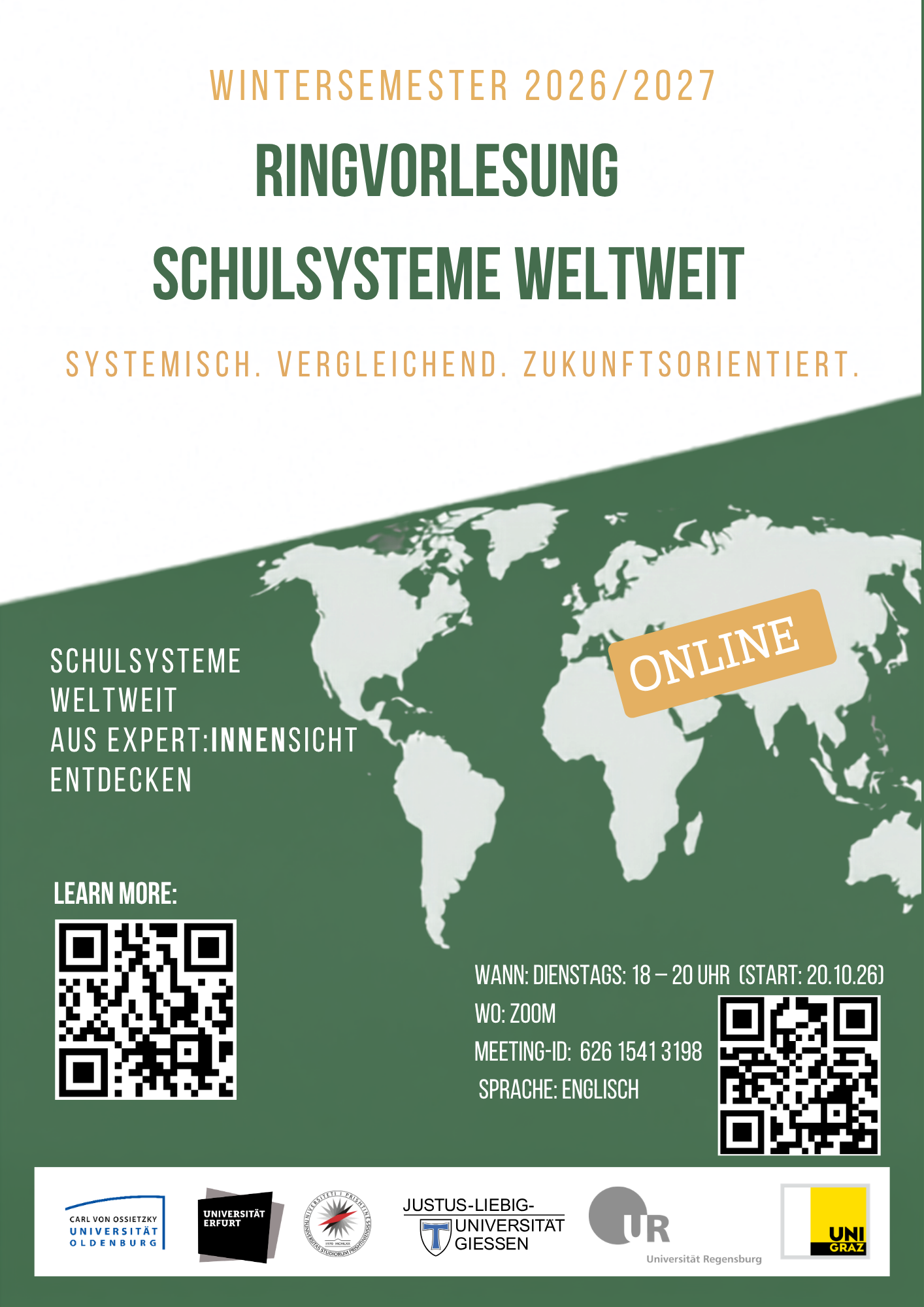 Ringvorlesung: School Systems Worldwide 