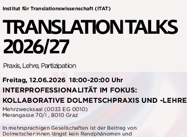 Flyer Translation Talks 