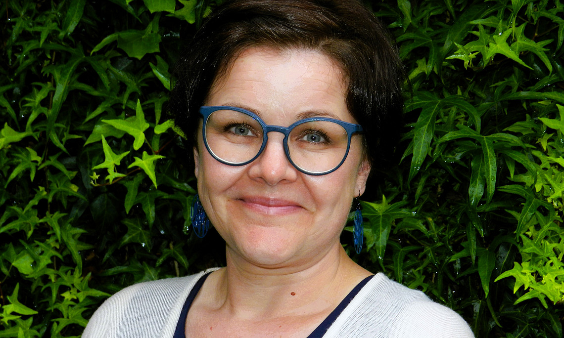 frau, portrait