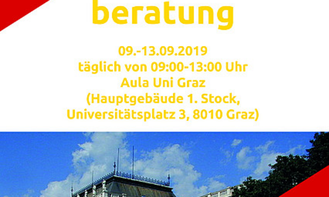 Erstsemestrigenberatung. Foto: ÖH Uni Graz