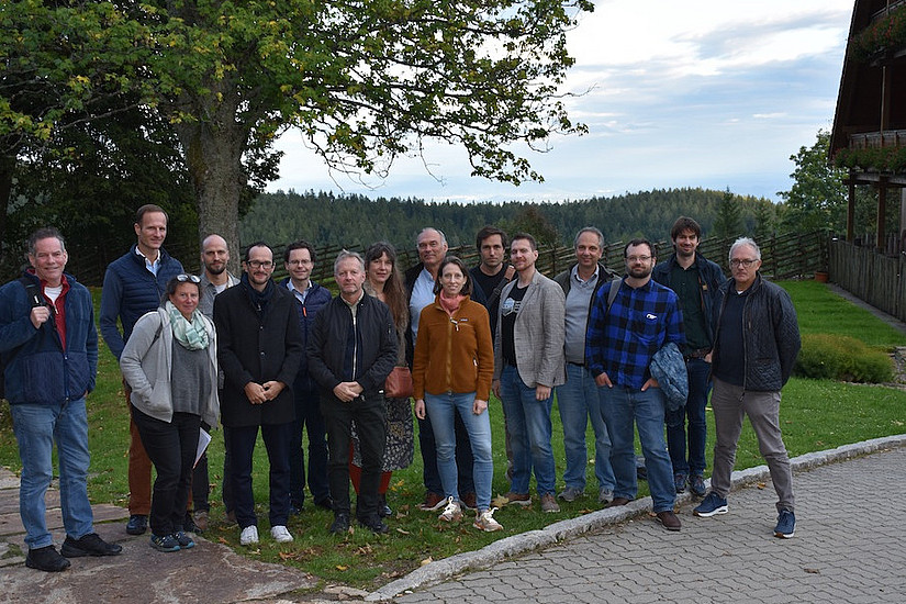 Die Teilnehmer:innen beim Strategieworkshop des NAWI Graz Geozentrums