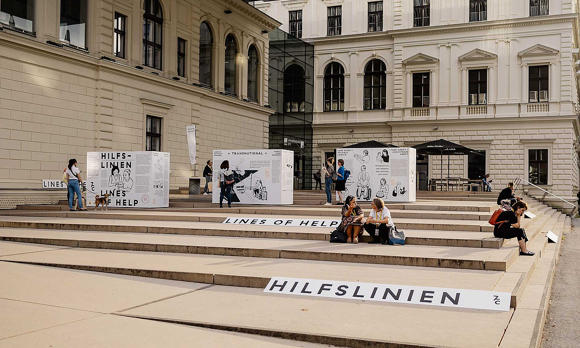 During the conference, the campus also served as an exhibition space.