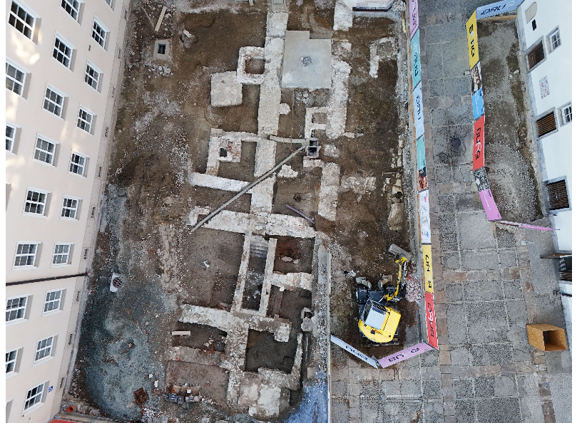 Ausgrabungen Grazer Burg ©Universalmuseum Joanneum