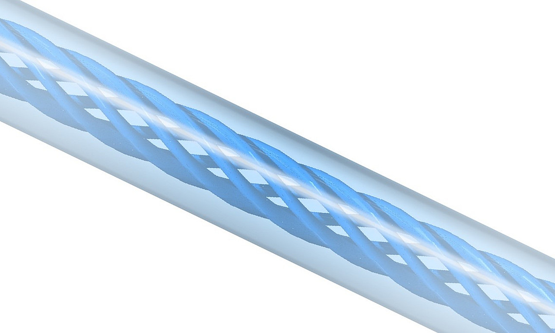 Twisted air-holes for an extra level of quantum state protection.